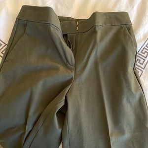 LOFT wide leg crop pant - business casual.